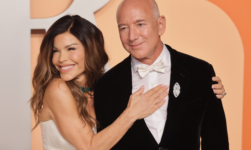 Jeff Bezos și Lauren Sanchez/ Profimedia