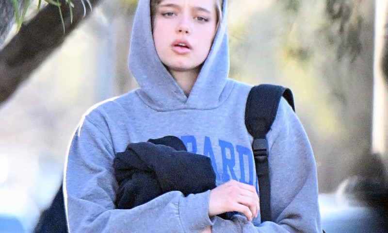 EXCLUSIVE: Shiloh Jolie is the spitting image of her mom Angelina Jolie as she steps out in West Hollywood