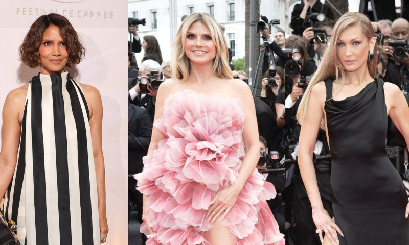 Halle Berry, Heidi Klum, Bella Hadid