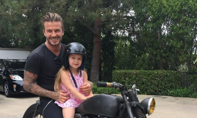 david beckham si fiica lui (2)