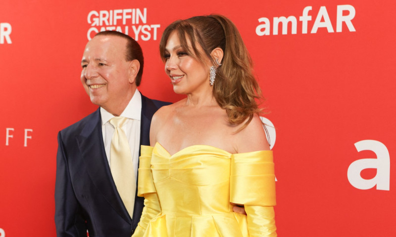 Thalia și Tommy Mottola