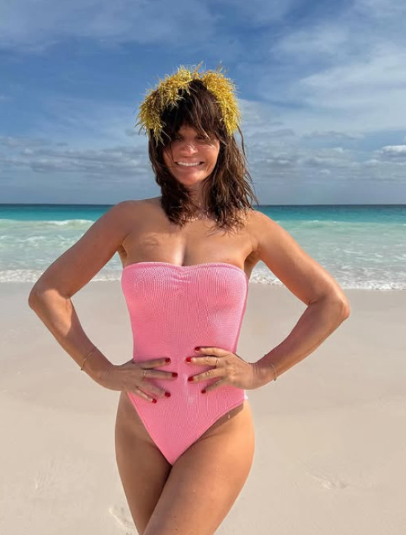 bikini　helena christensen Helena Christensen Models Thierry Mugler Bikini She First Wore in 1991