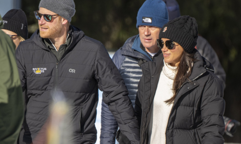 Meghan, Duchess Of Sussex, Spotted Leaving Tubing Event At 2025 Invictus Games In Whistler - 11 Feb 2025