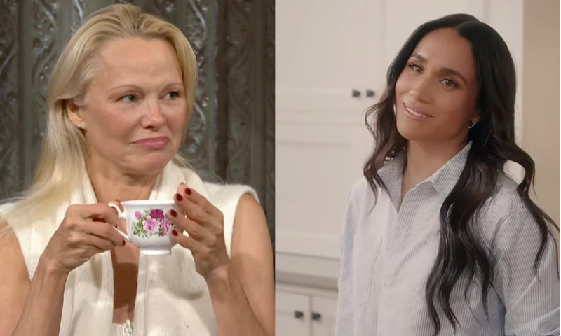 pamela anderson si meghan markle