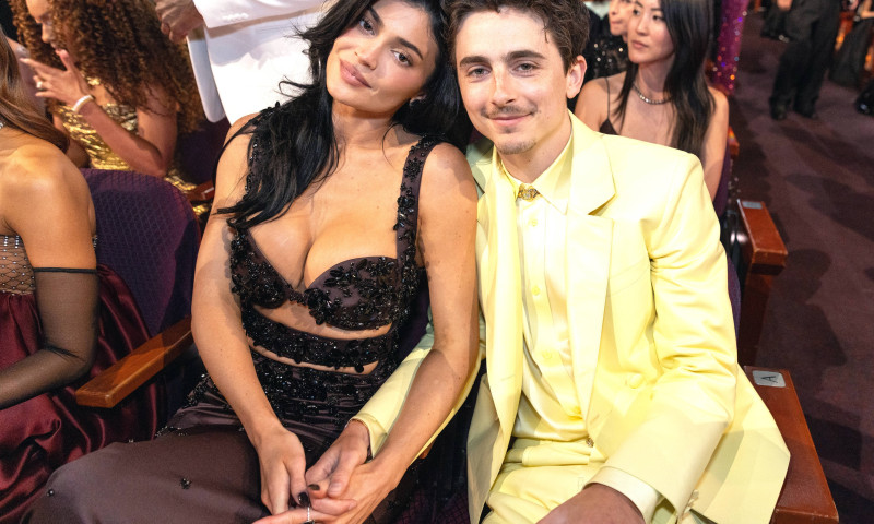 Timothée Chalamet și Kylie Jenner la premiile Oscar 2025/ Profimedia