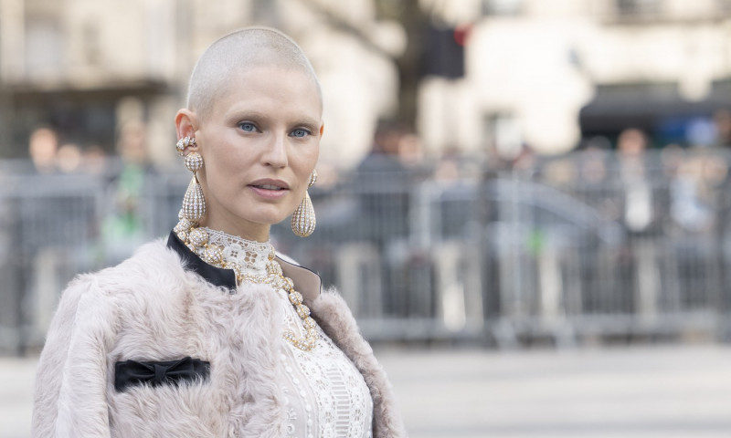 Celebrities at Valentino Fashion Show