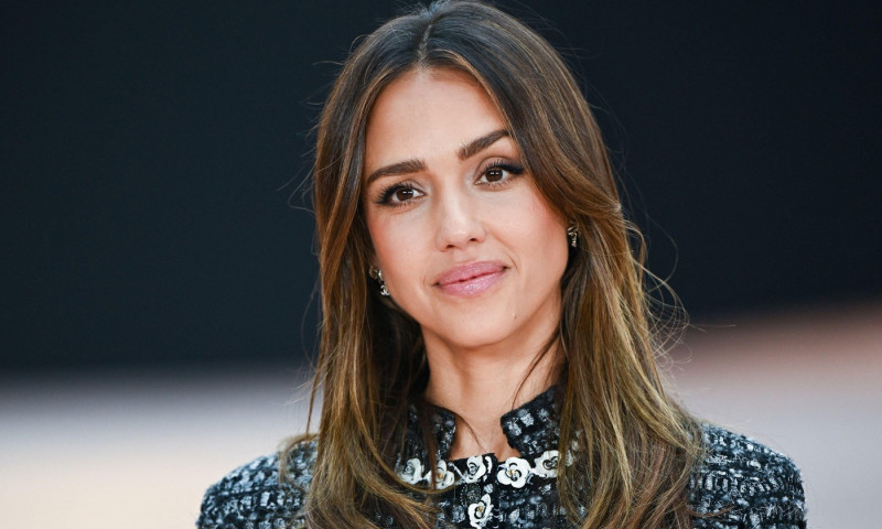 Jessica Alba attending the Chanel Womenswear Fall/Winter 2025-2026 show as part of Paris Fashion Week in Paris, France on March 11, 2025. Photo by Aurore Marechal/ABACAPRESS.COM