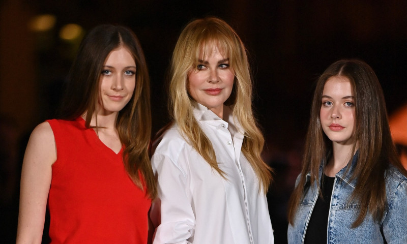 Nicole Kidman, alături de fiicele sale