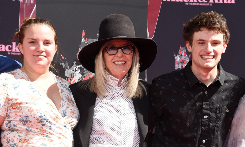 Diane Keaton si copiii ei