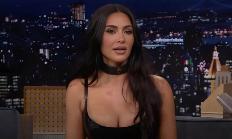 Kim Kardashian appeared on The Tonight Show Starring Jimmy Fallon