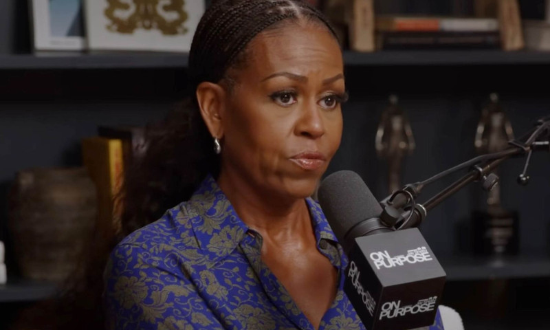 Michelle Obama on the Jay Shetty Podcast.