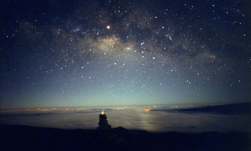 cer instelat, calea lactee