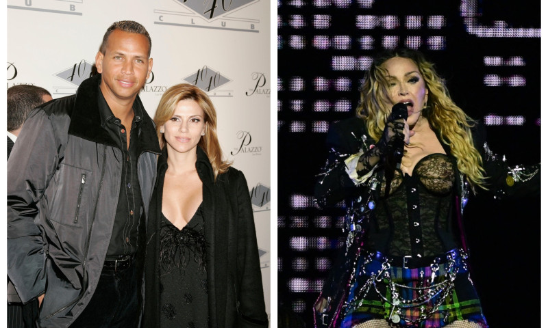 Alex Rodriguez și fosta soție _ Madonna -