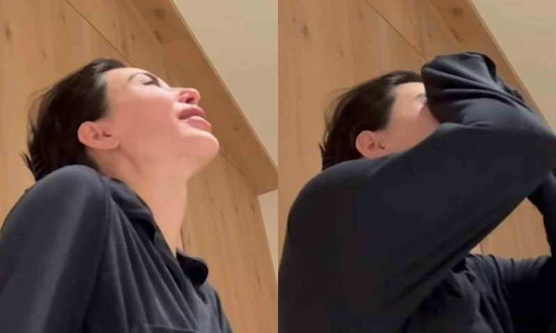 Kim Kardashian, în lacrimi după ce a picat examenul de barou/ Foto: Captură video Instagram