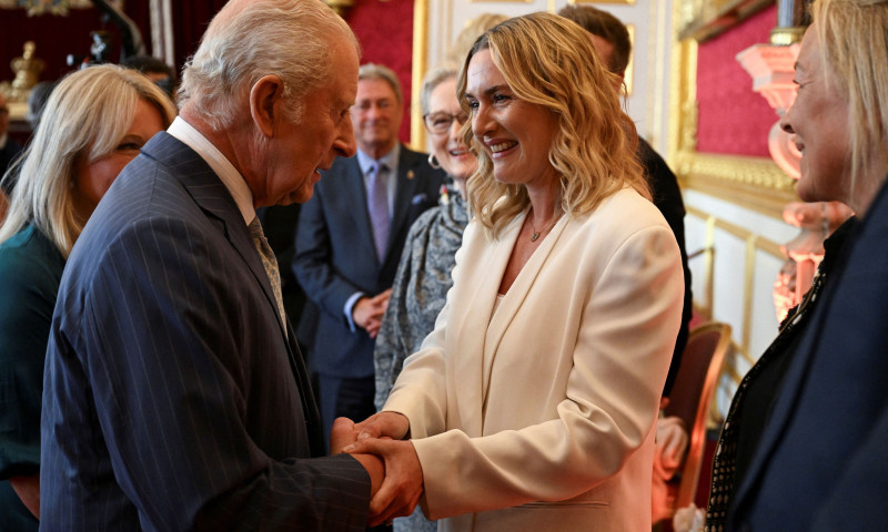 Kate Winslet și regele Charles/ Profimedia