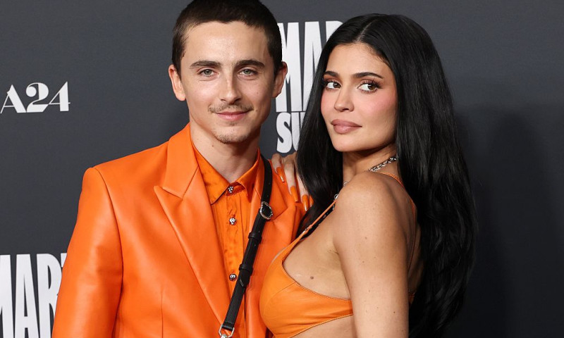Timothee Chalamet și Kylie Jenner