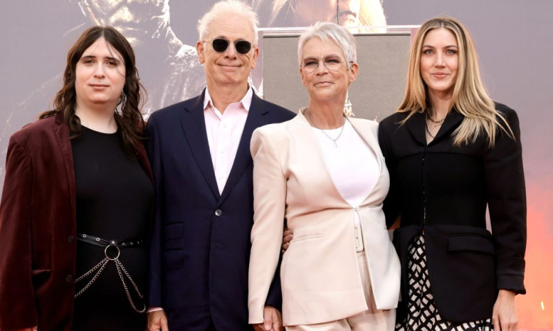 Jamie Lee Curtis și Christopher Guest, alături de fiicele lo
