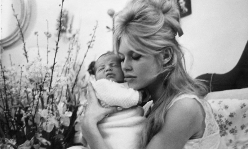 Brigitte Bardot și fiul ei
