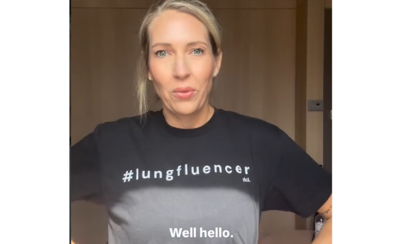 A fost diagnosticata cu cancer pulmonar in stadiu terminal