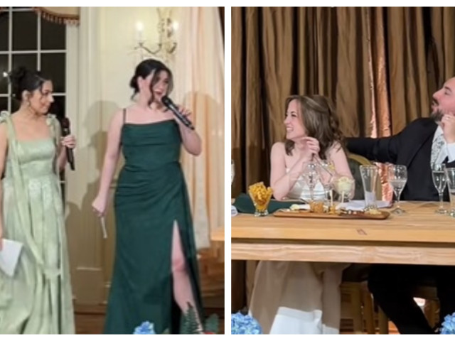 Un mire a aflat la nuntă, în fața invitaților, secretul ascuns de soție și de prietenele ei. Reacția lui, virală: „Nu se poate!”