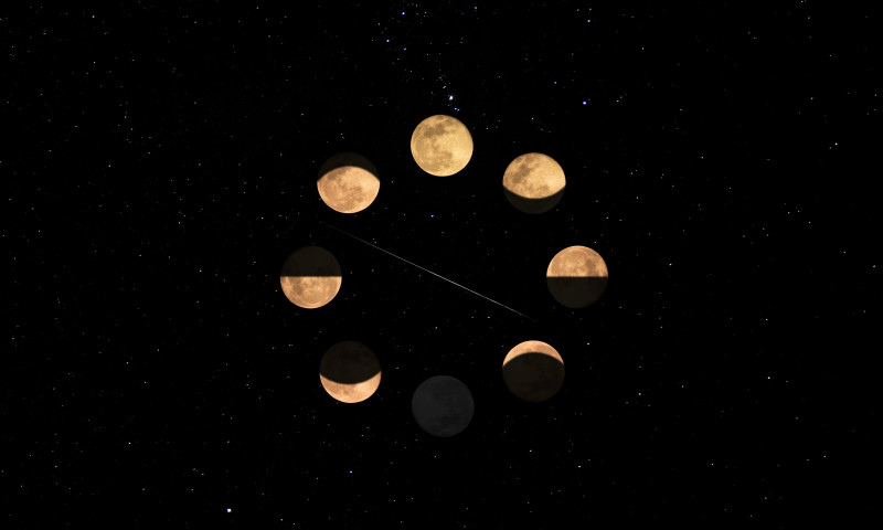 luna, luna noua, fazele lunii