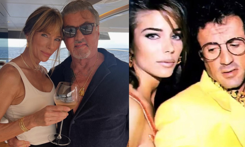 Sylvester Stallone și soția lui, Jennifer Flavin