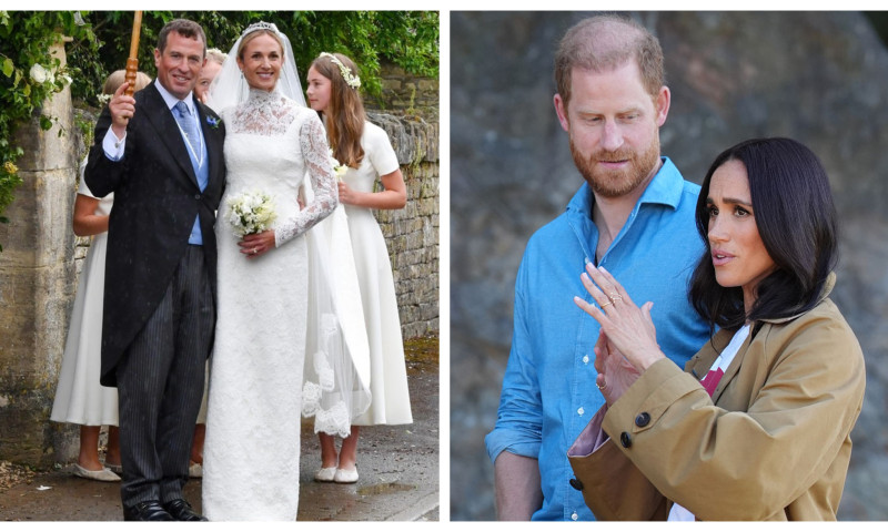 Prințul Harry și Meghan Markle, absenți la nunta lui Peter Phillips