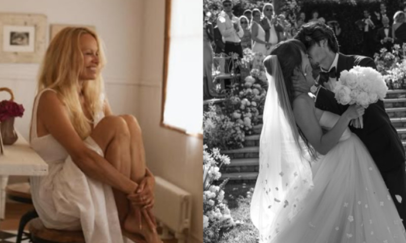 pamela anderson, nuntă Dylan Lee și Paula Bruss