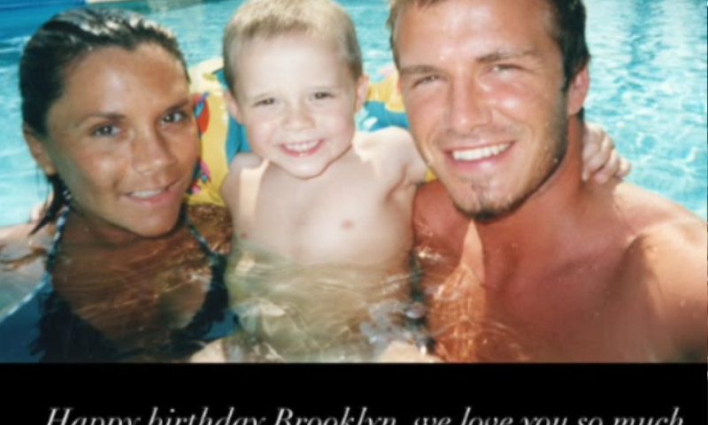 david beckham, brooklyn beckham, victoria beckham