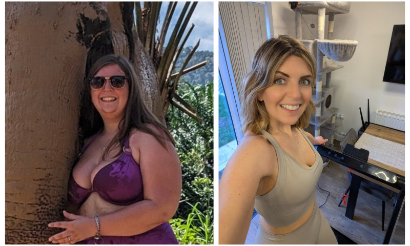 Transformarea inedită a unei femei care a slăbit