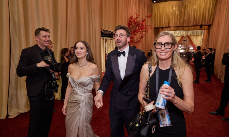 chris evans si alba baptista, oscar 2026