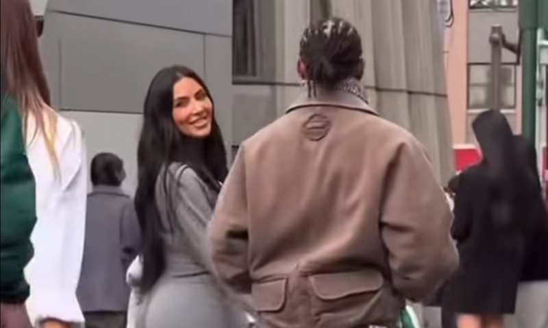 Kim Kardashian și Lewis Hamilton/ Foto: X