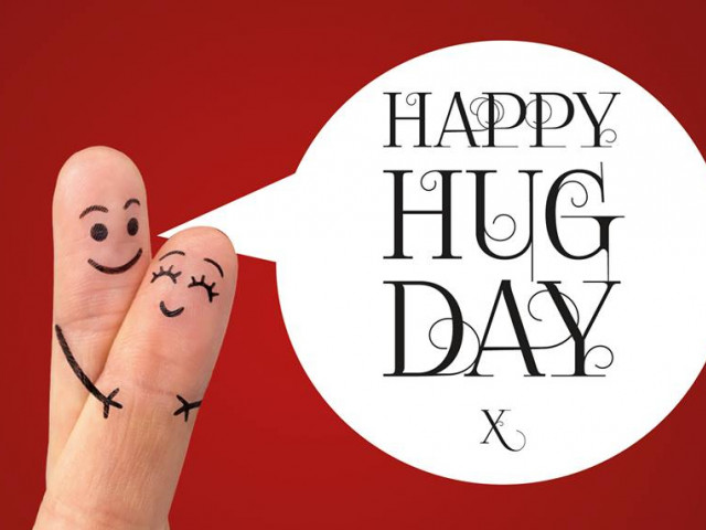 You are free to hug!  That’s why January 21st is International Hug Day