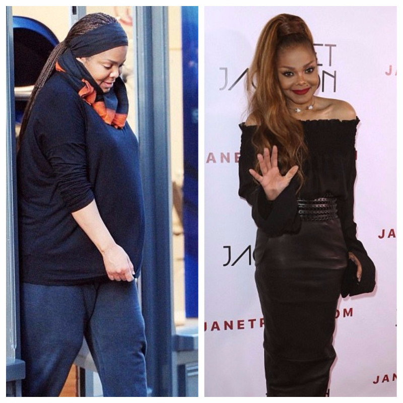 Janet Jackson și problemele ei de greutate