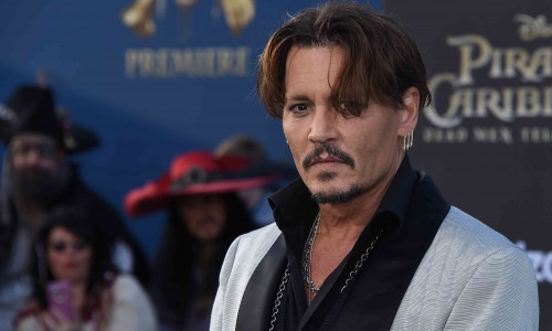 Johnny Depp at the Premiere of Disney?s and Jerry Bruckheimer Films? ?Pirates of the Caribbean: Dead Men Tell No Tales,? at the Dolby Theatre in Hollywood, Ca