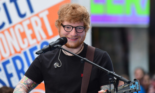 Ed Sheeran performs at the Citi Concert Series in New York City