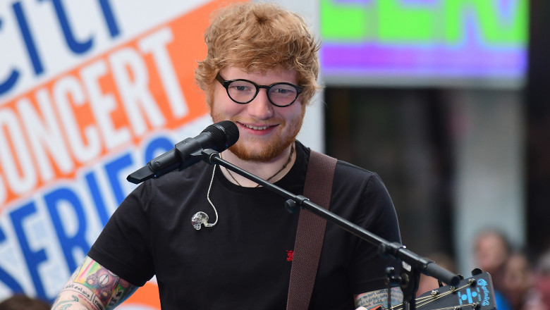 Ed Sheeran performs at the Citi Concert Series in New York City