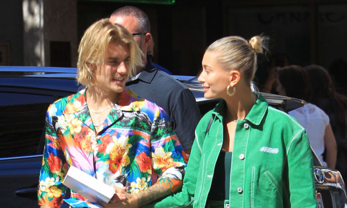 Justin Bieber and Hailey Baldwin sighting in Los Angeles, CA