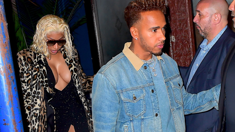 EXCLUSIVE: Nicki Minaj and Lewis Hamilton Spark Dating Rumors after Dinner Date at Carbone in NYC