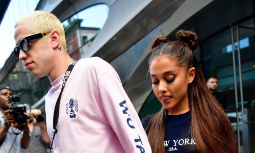 Ariana Grande and Pete Davidson head to her concert in New York