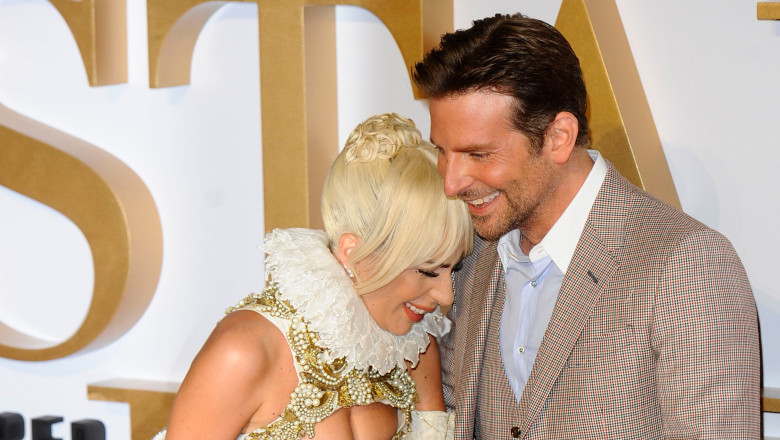 Lady Gaga și Bradley Cooper la premiera filmului 