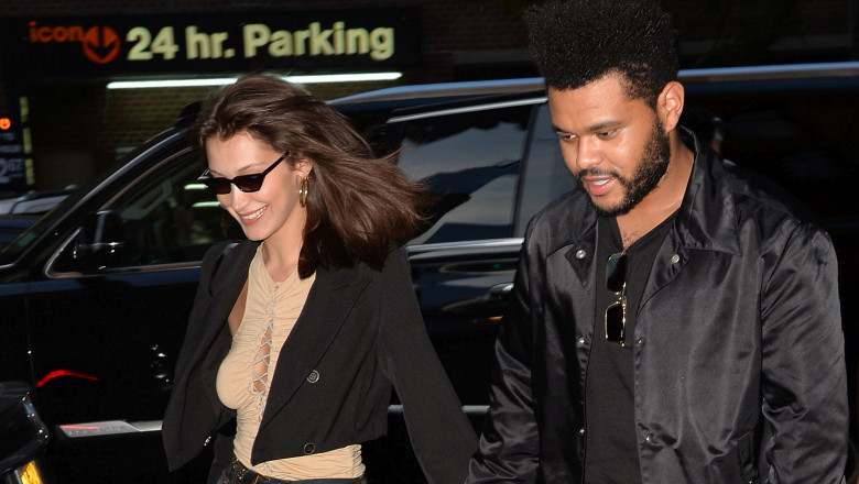 Bella Hadid celebrated her 22nd birthday with The Weeknd with a long lunch in Soho