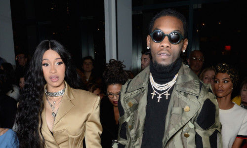 Cardi B Offset la New York Fashion Week