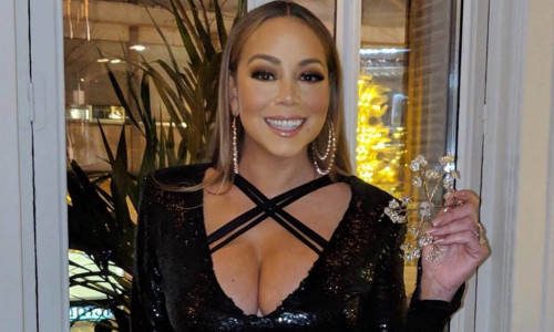 Mariah Carey rochie sexy Madrid