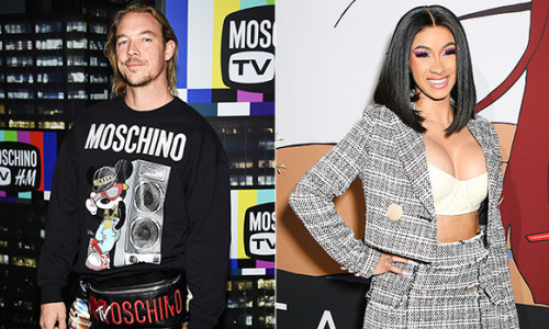 Diplo alături de Cardi B