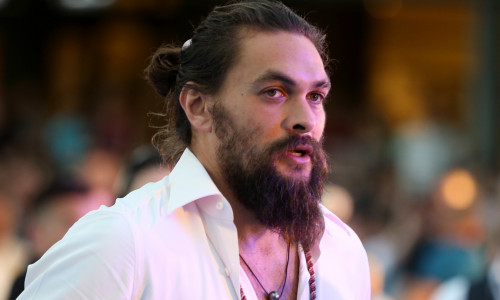 Jason Momoa la premiera din Australia a filmului Aquaman