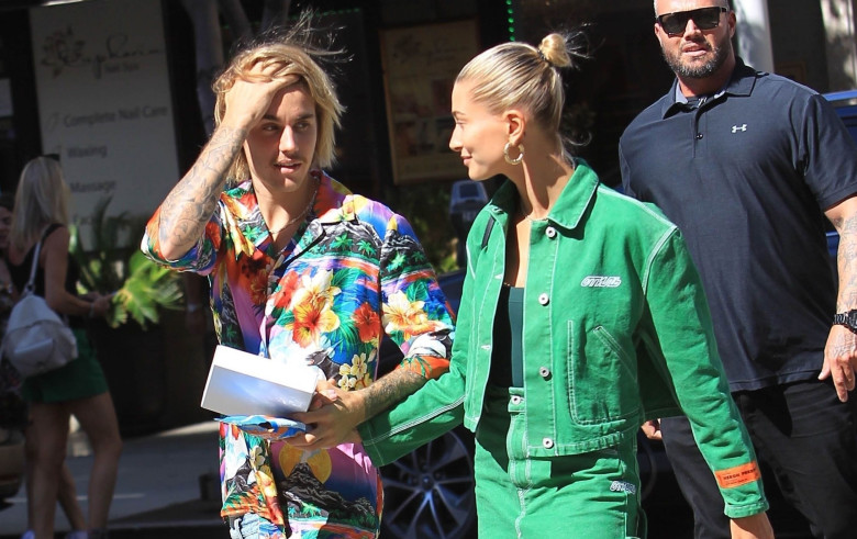 Justin Bieber și Hailey Baldwin, Los Angeles