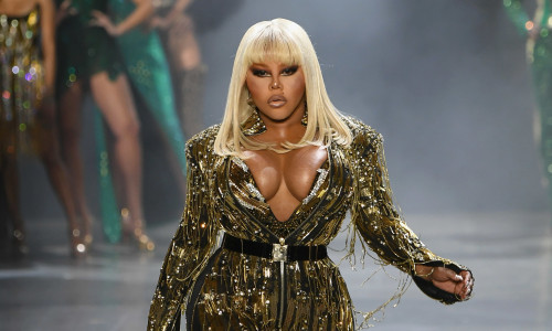 Lil' Kim ținută sexy Săptămâna Modei de la New York