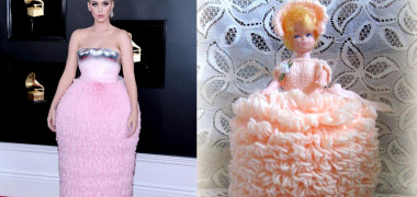 katy perrry meme rochie premiile Grammy