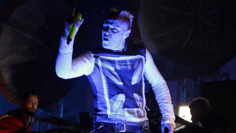 Keith Flint concert The Prodigy
